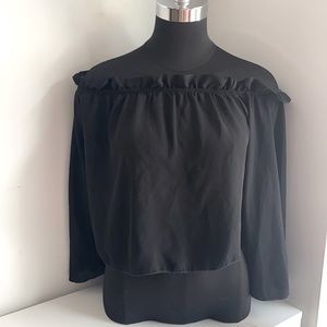 Black Crop Top